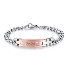 His Queen, Her King Stainless Steel Bracelets